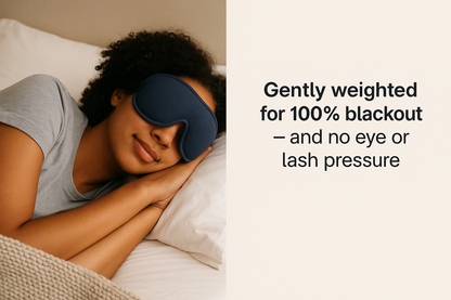 LumaVera™ 3D Blackout Weighted Sleep Mask